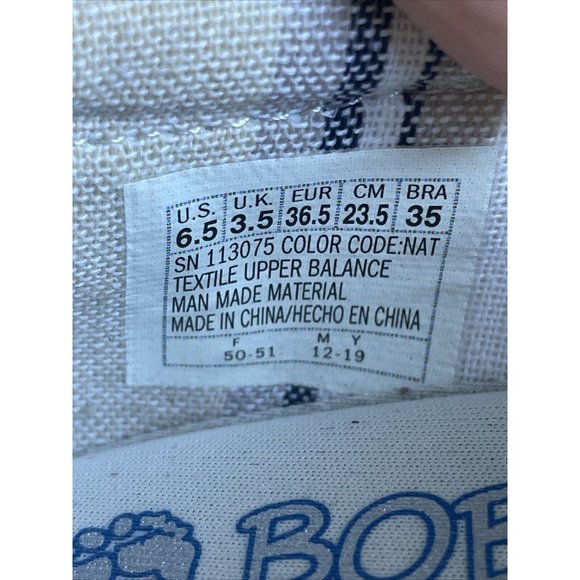 Bobs From Skechers Memory Foam Platform Shoes Size 6.5 womens beige ivory tan - Picture 7 of 10